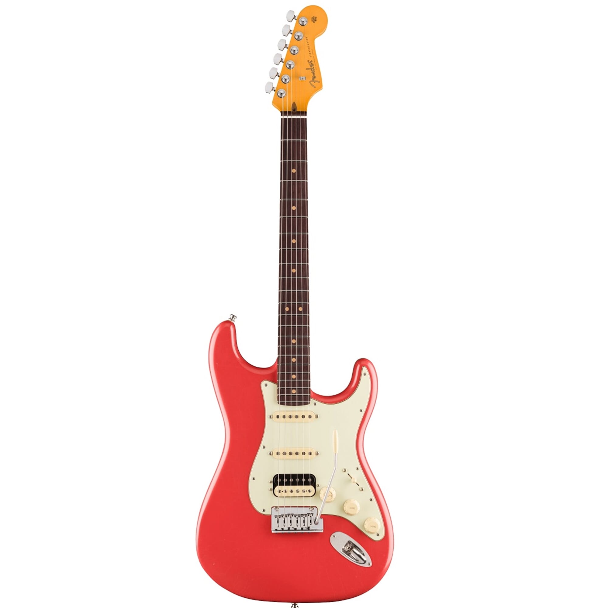 Fender American Ultra Luxe Vintage 60s Stratocaster HSS - Fiesta Red