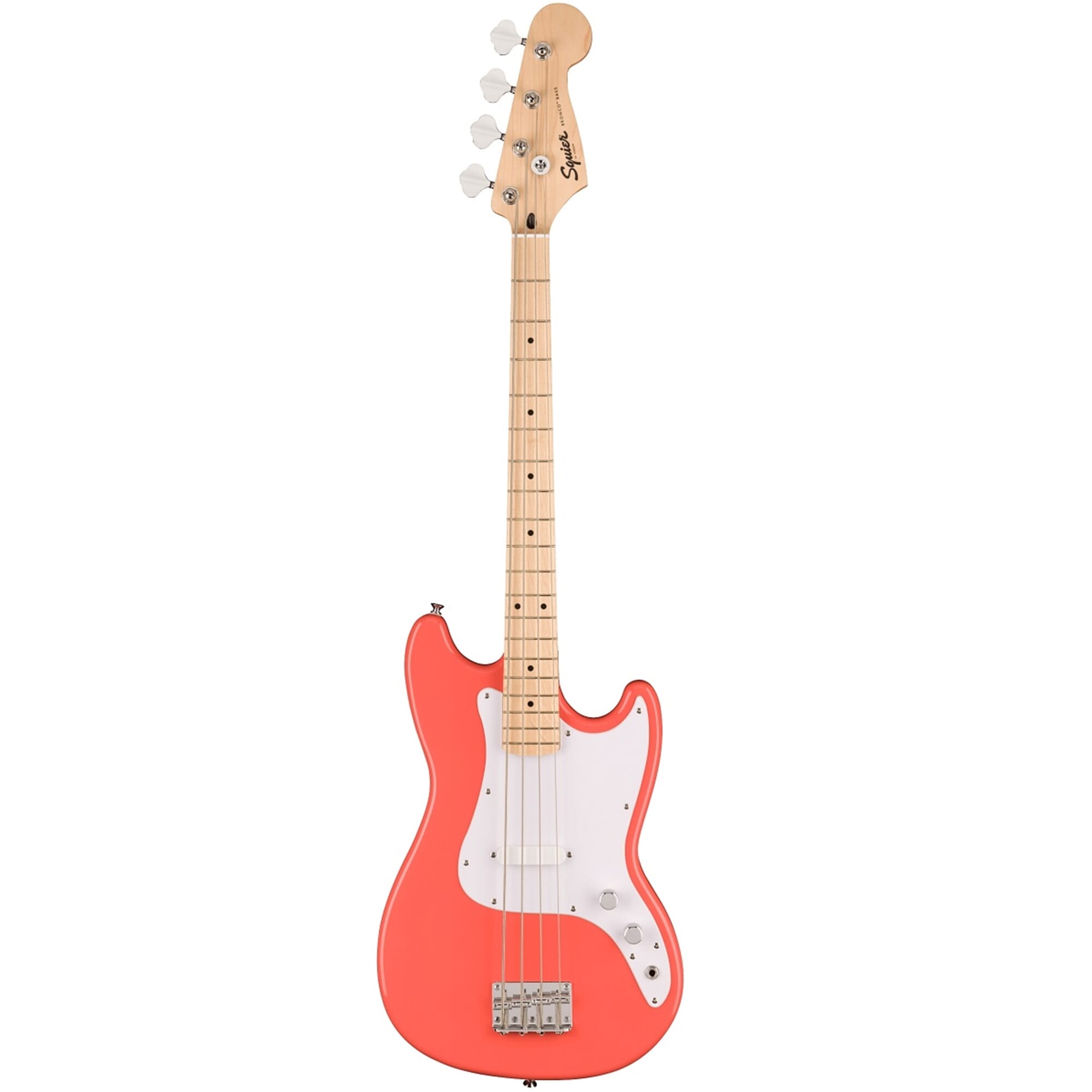 Squier Sonic Bronco Bass - Tahitian Coral