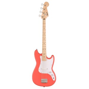 Squier Sonic Bronco Bass - Tahitian Coral
