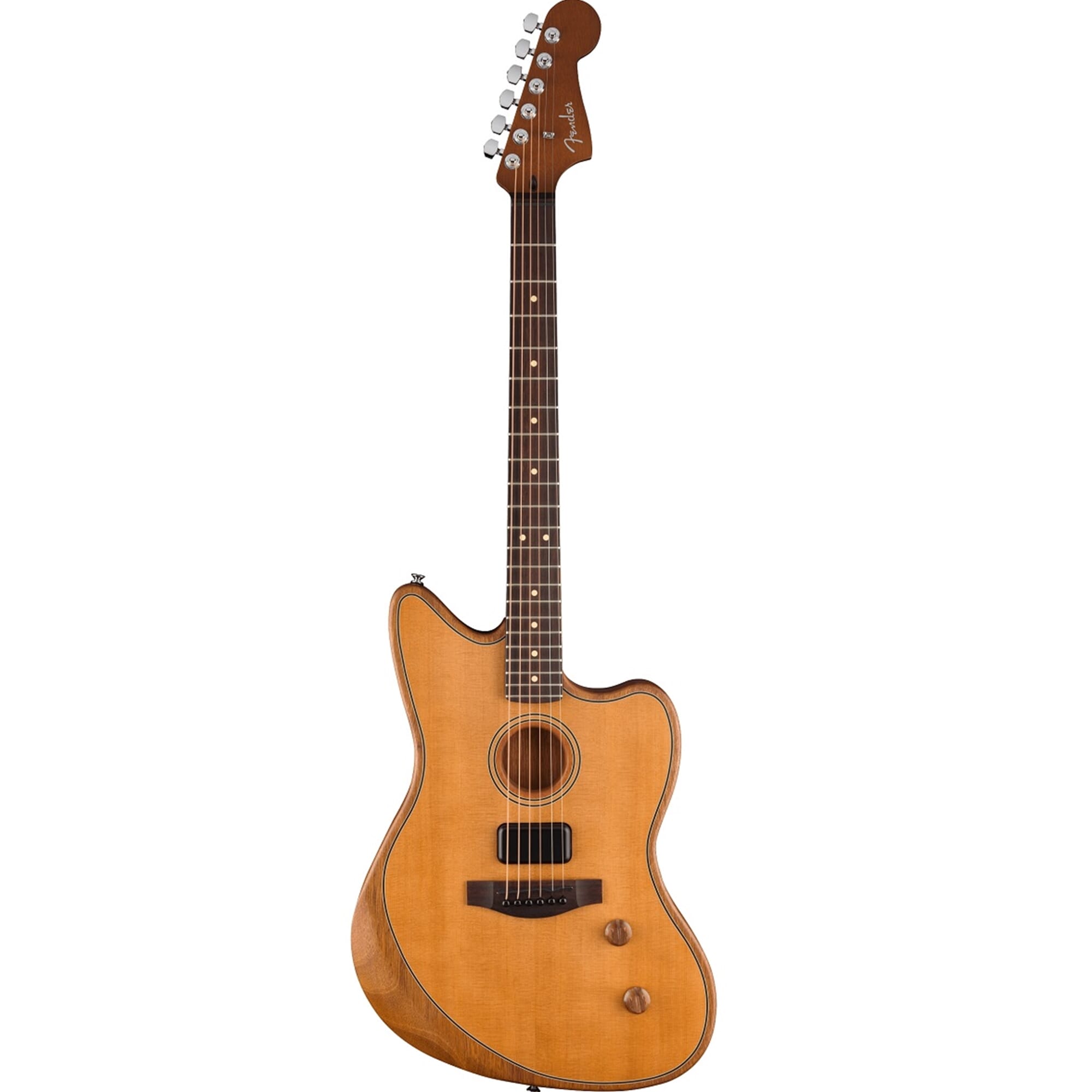 Fender Acoustasonic Standard Jazzmaster - Aged Natural