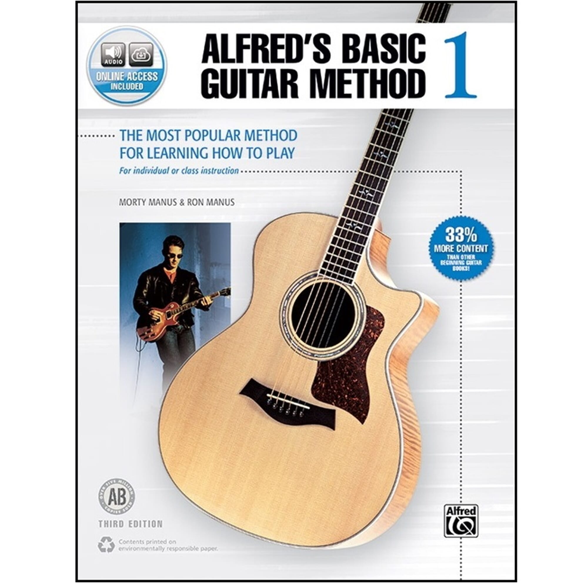Alfred's Basic Guitar Method 1 - Book & Audio