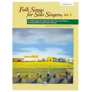 Folk Songs for Solo Singers, Vol. 1 - Medium High Voice