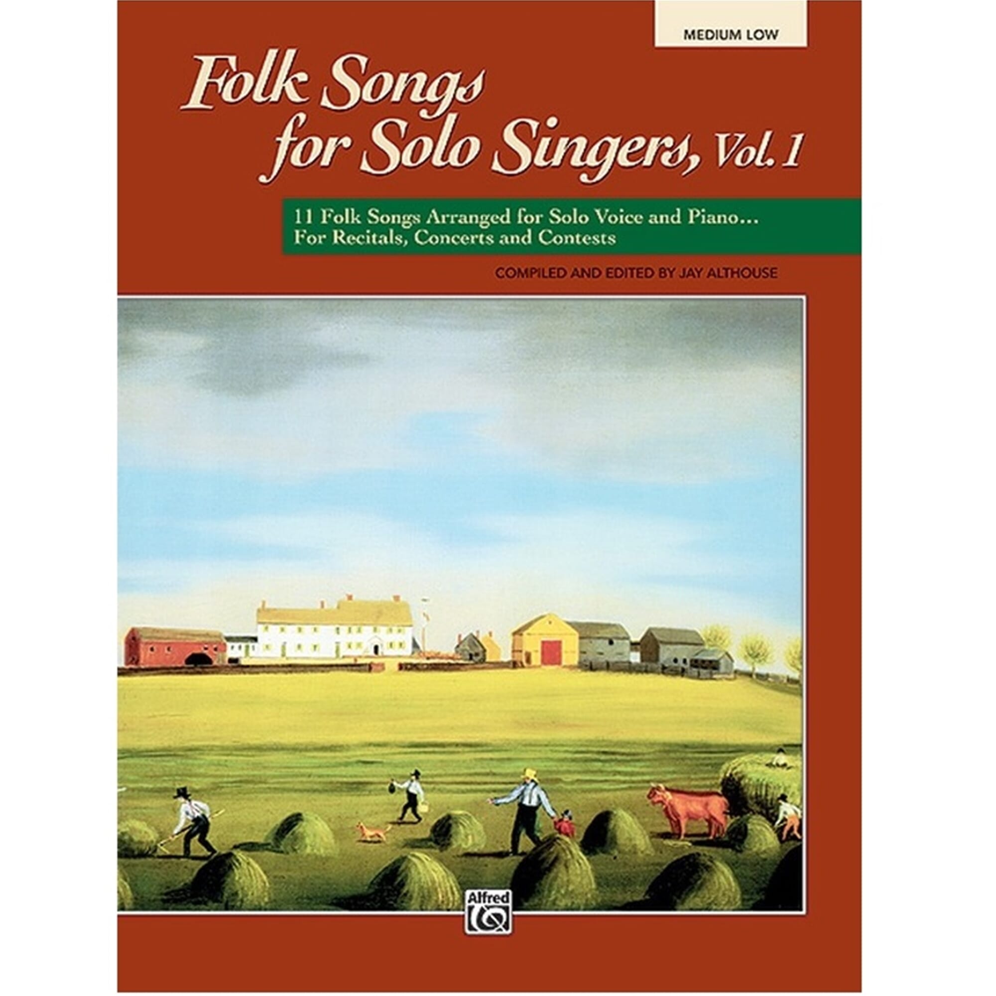 Folk Songs for Solo Singers, Vol. 1 - Medium Low Voice