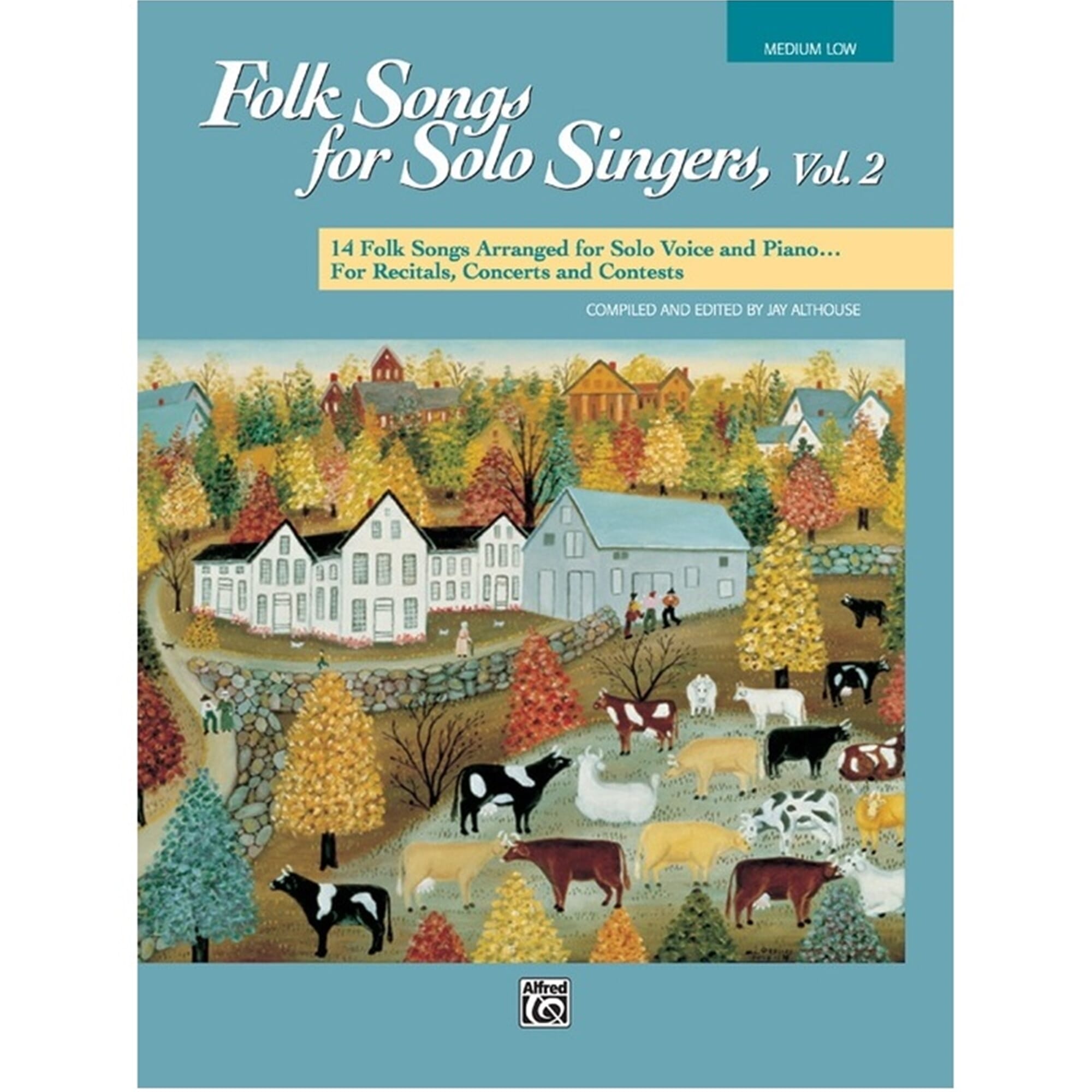 Folk Songs for Solo Singers, Vol. 2 - Medium Low Voice