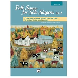 Folk Songs for Solo Singers, Vol. 2 - Medium Low Voice