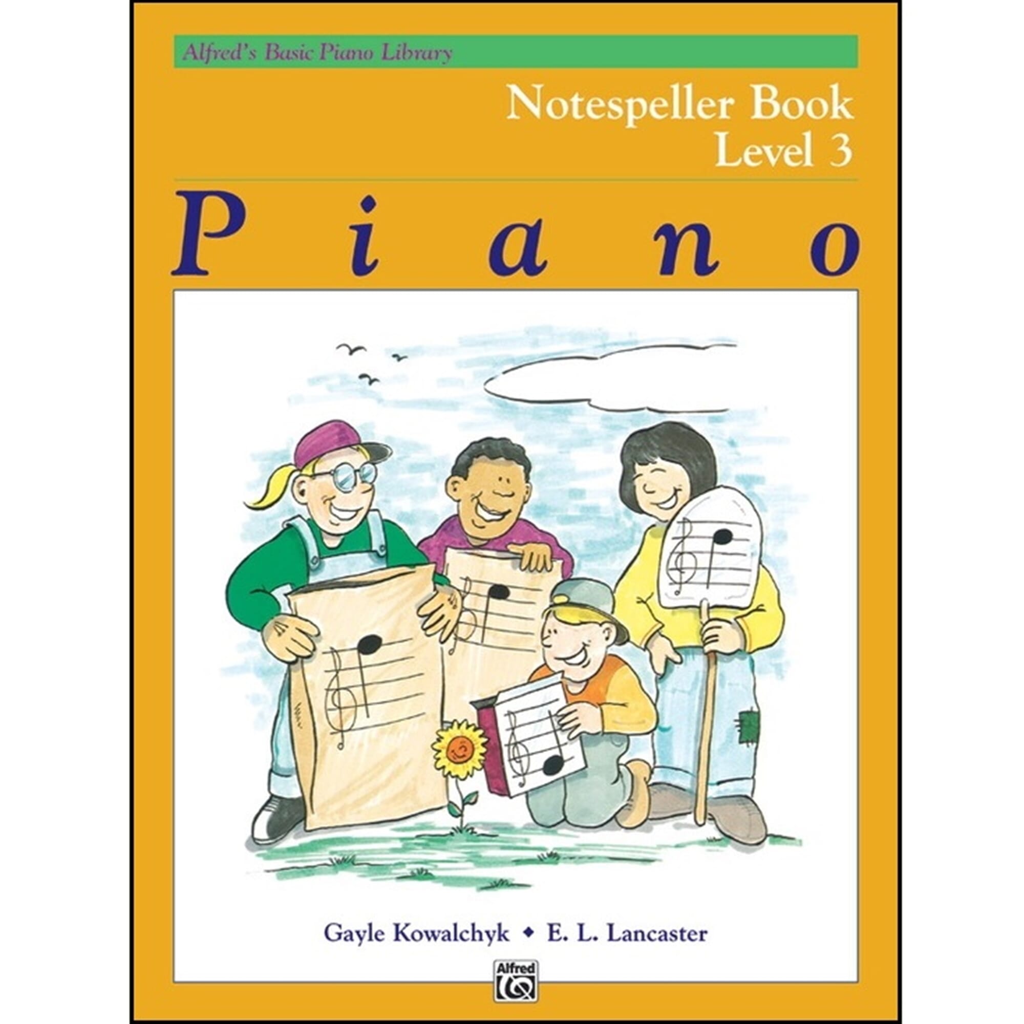 Alfred's Basic Piano Library: Notespeller Book 3