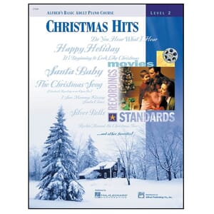 Alfred's Basic Adult Piano Course: Christmas Hits Book 2