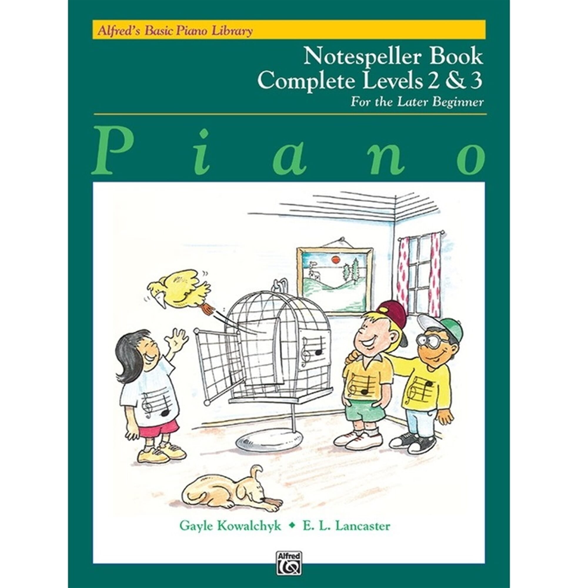 Alfred's Basic Piano Library: Notespeller Book Complete 2 & 3