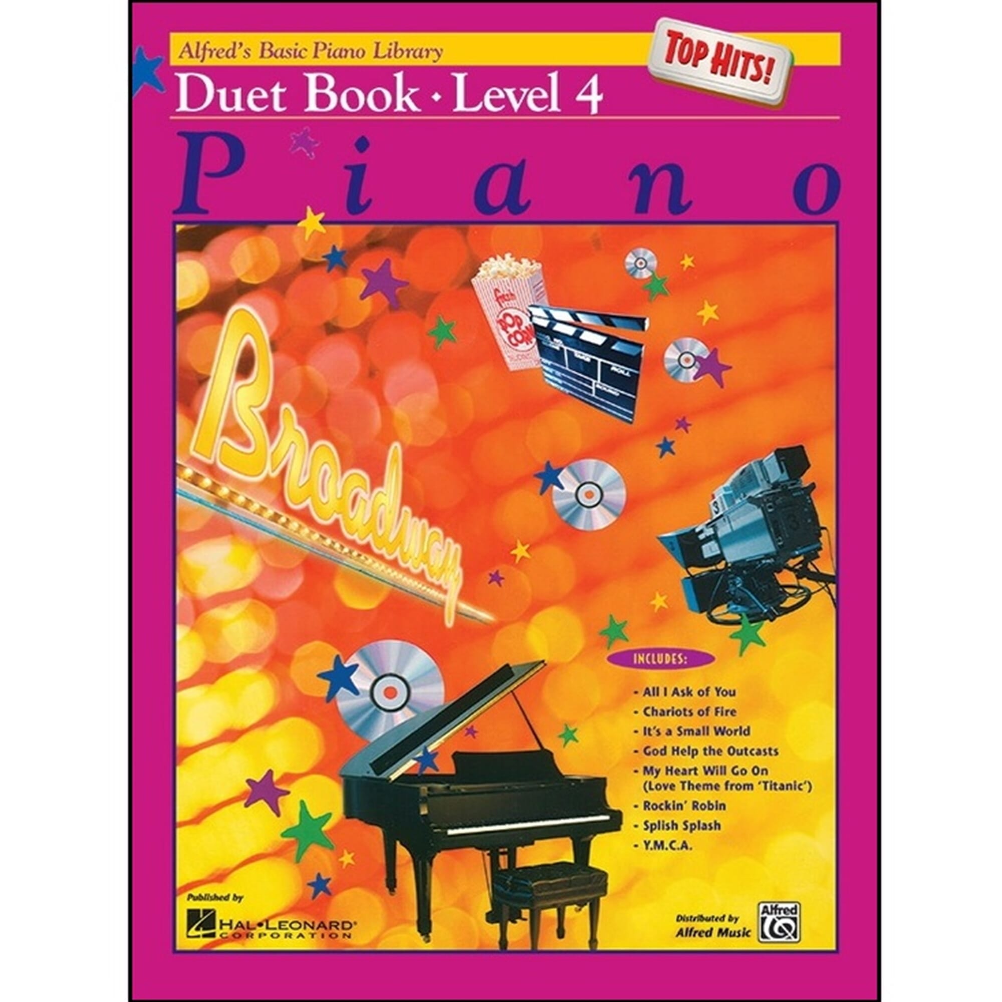 Alfred's Basic Piano Library: Top Hits! Duet Book 4