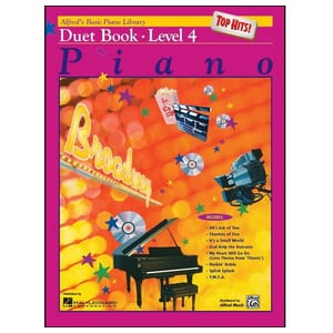Alfred's Basic Piano Library: Top Hits! Duet Book 4
