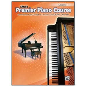 Premier Piano Course, Lesson 4
