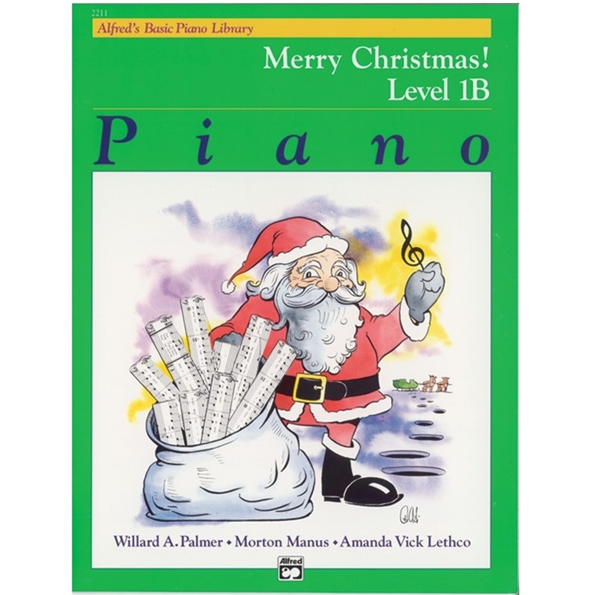 Alfred's Basic Piano Library: Merry Christmas! Book 1B