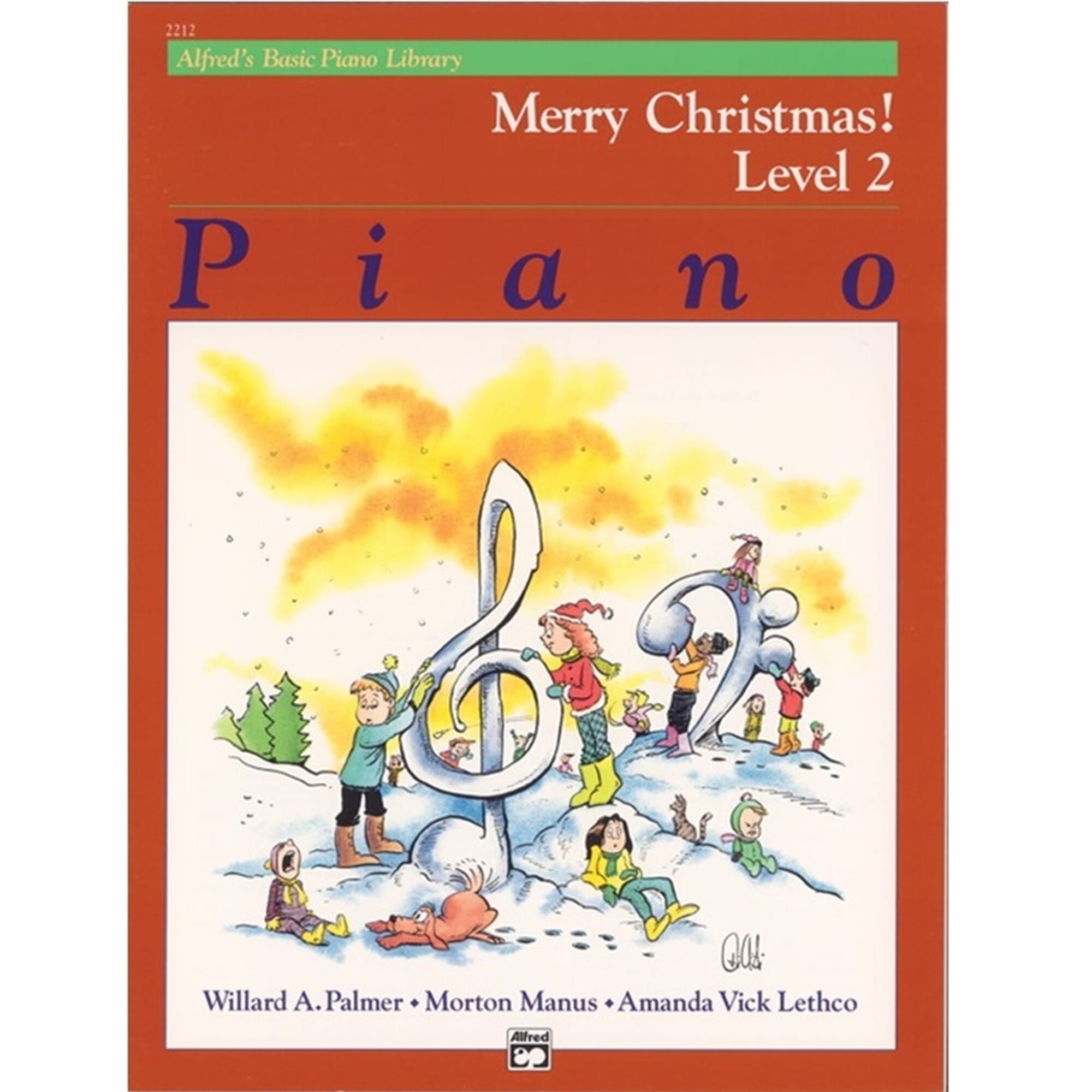 Alfred's Basic Piano Library: Merry Christmas! Book 2