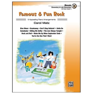 Famous & Fun Rock, Book 3