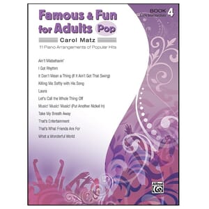 Famous & Fun for Adults: Pop, Book 4