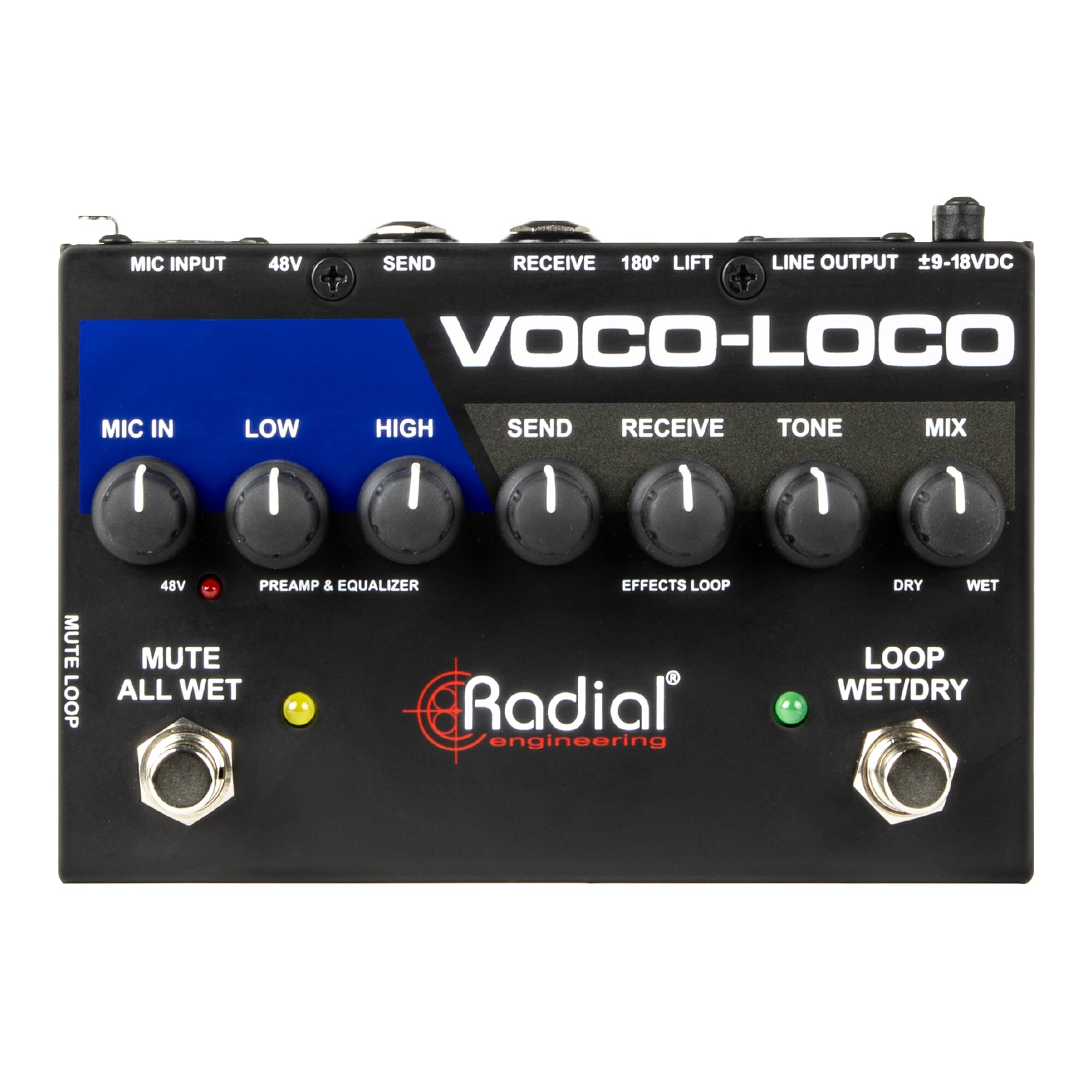 Voco-Loco MK2 Vocal Effects Switcher