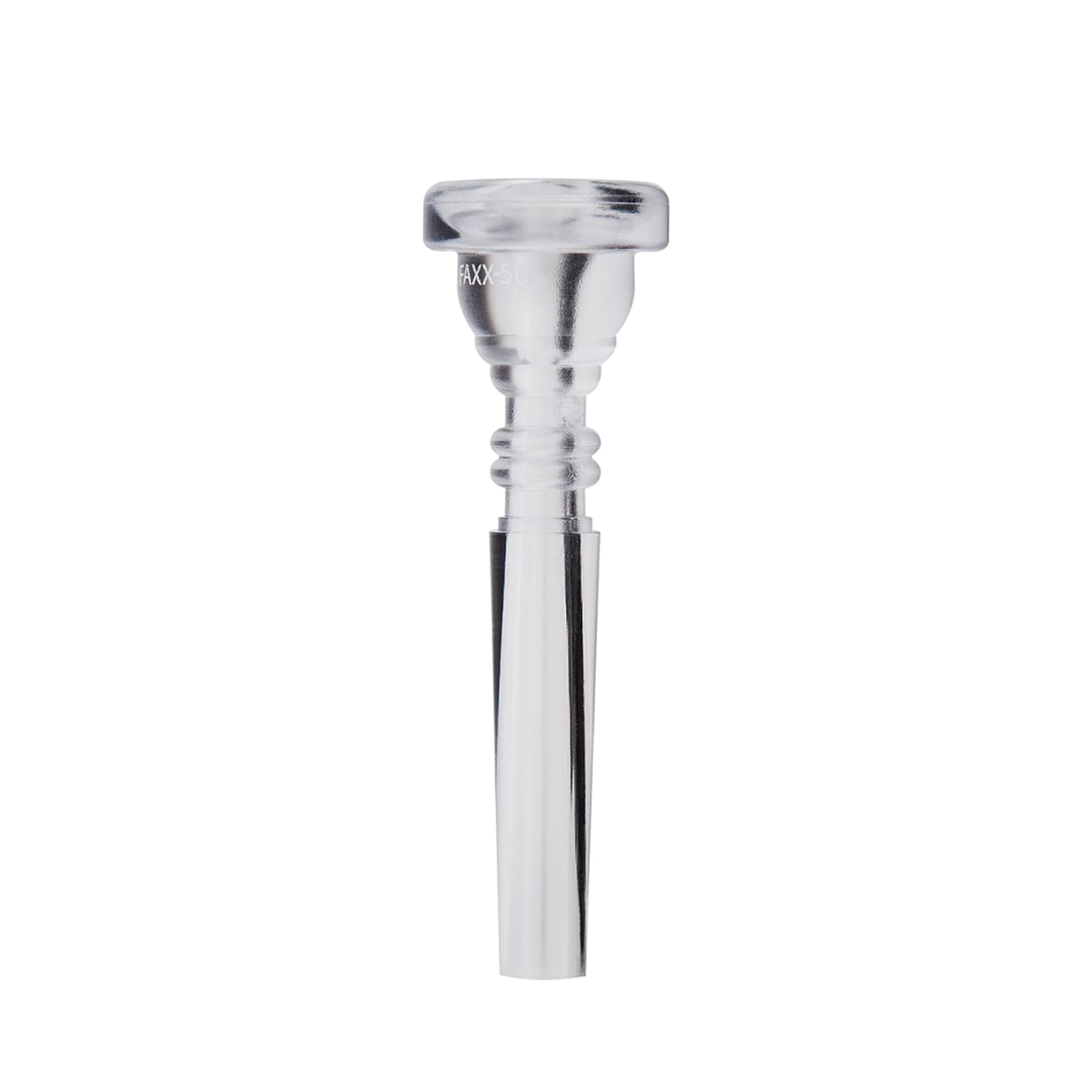 Faxx 5C Clear Plastic Trumpet Mouthpiece