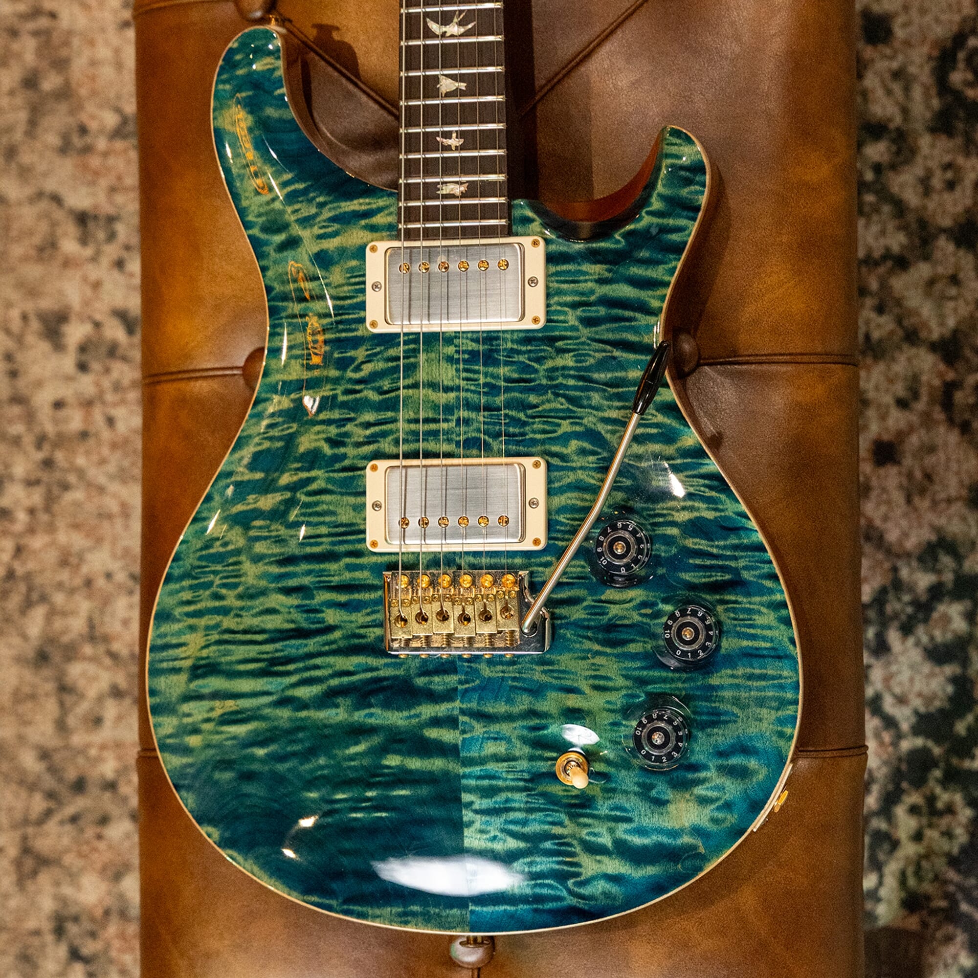 Paul Reed Smith Wood Library DGT River Blue Indian Rosewood Neck USED