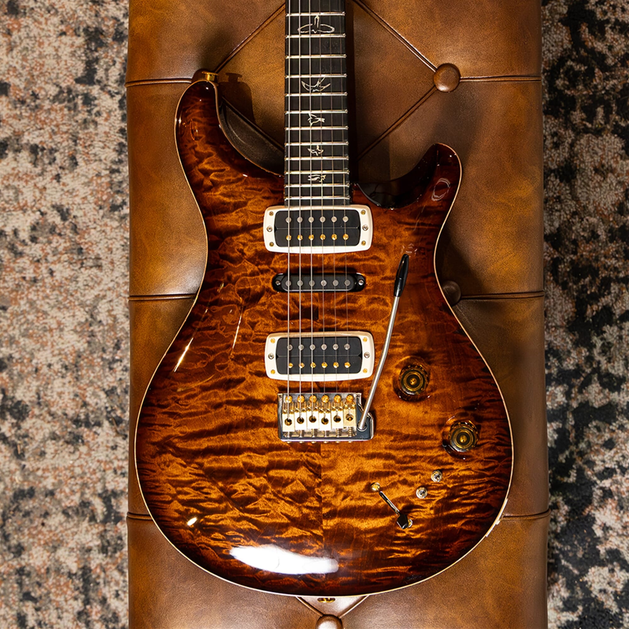 Paul Reed Smith Wood Library Modern Eagle V Copper Flame Maple Neck USED