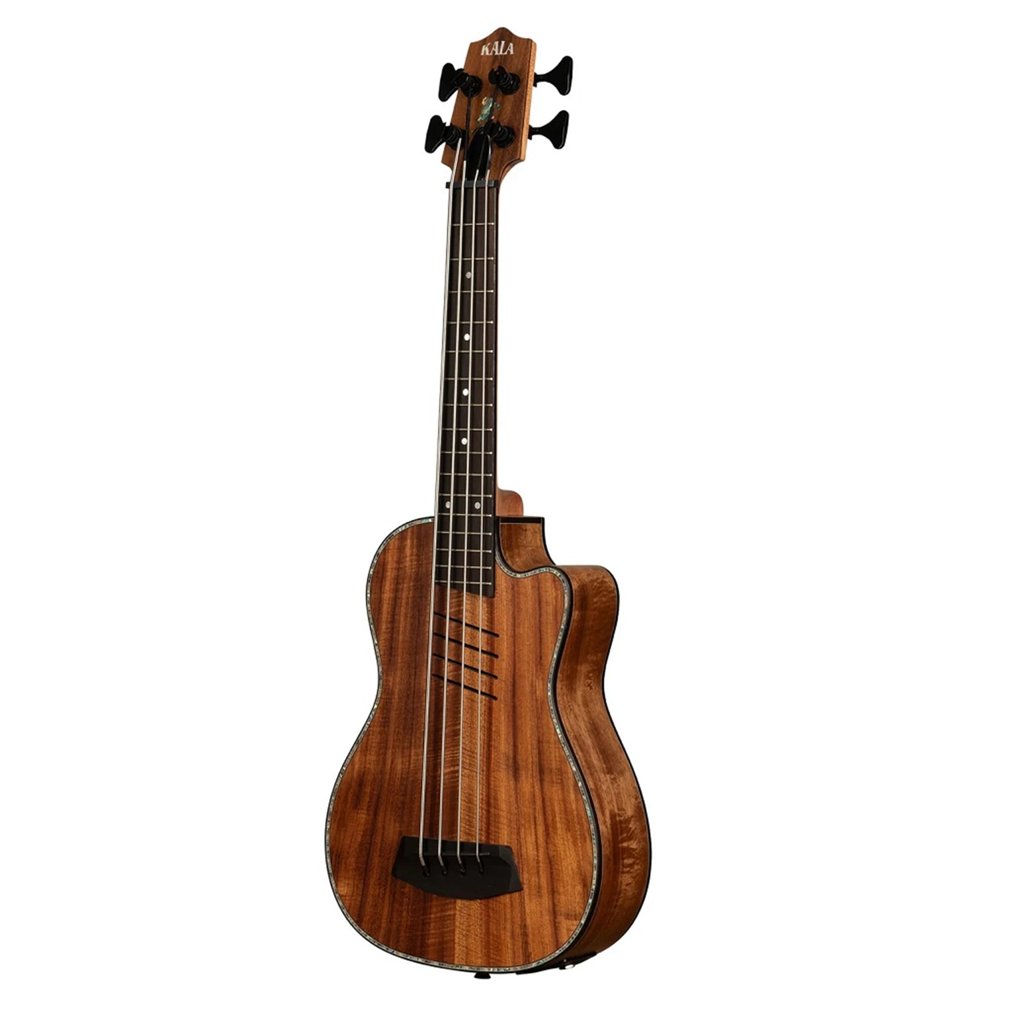 Kala Hutch Hutchinson Signature Solid Hawaiian Koa Top UBASS