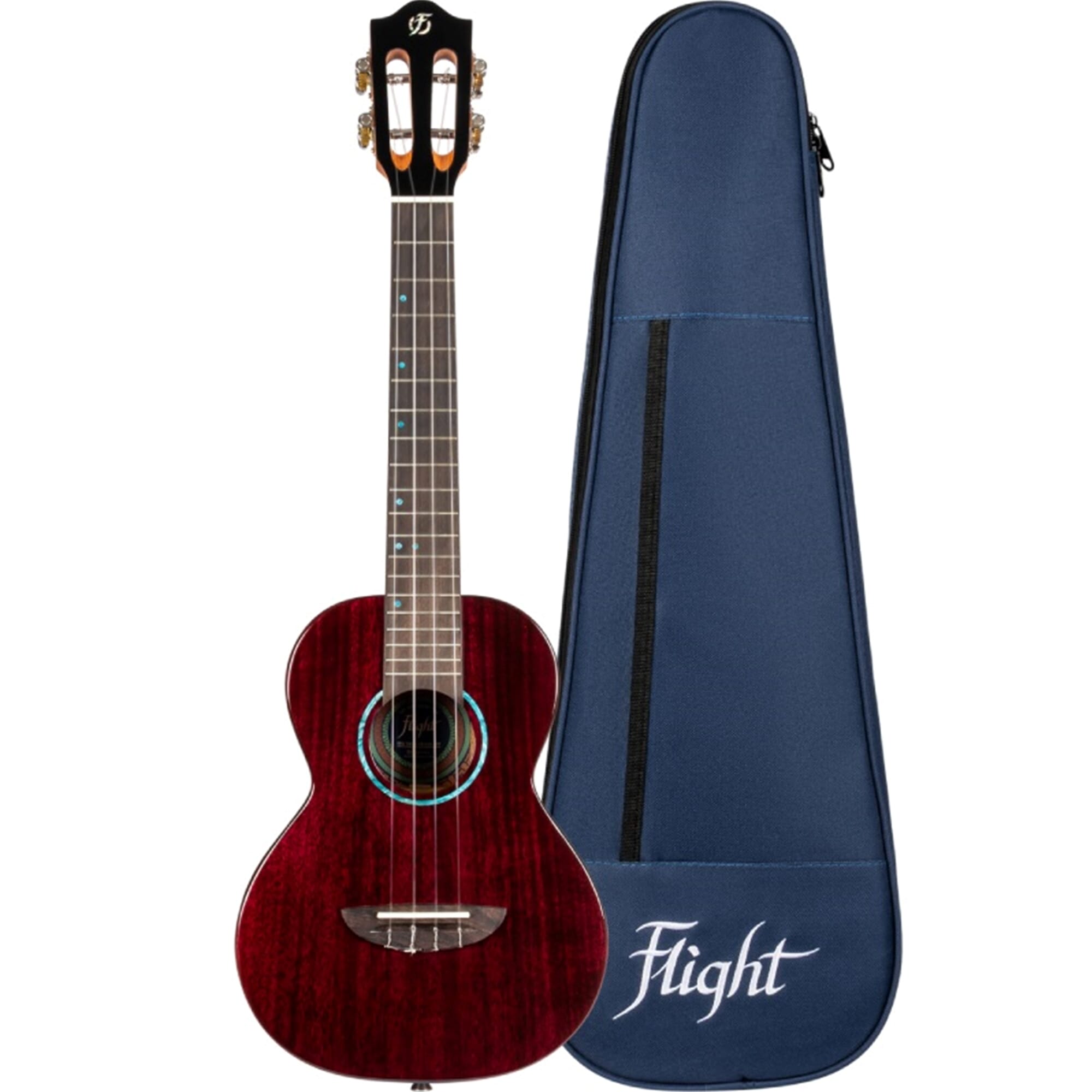 Flight Iris Tinta Tenor Ukulele Trans Purple
