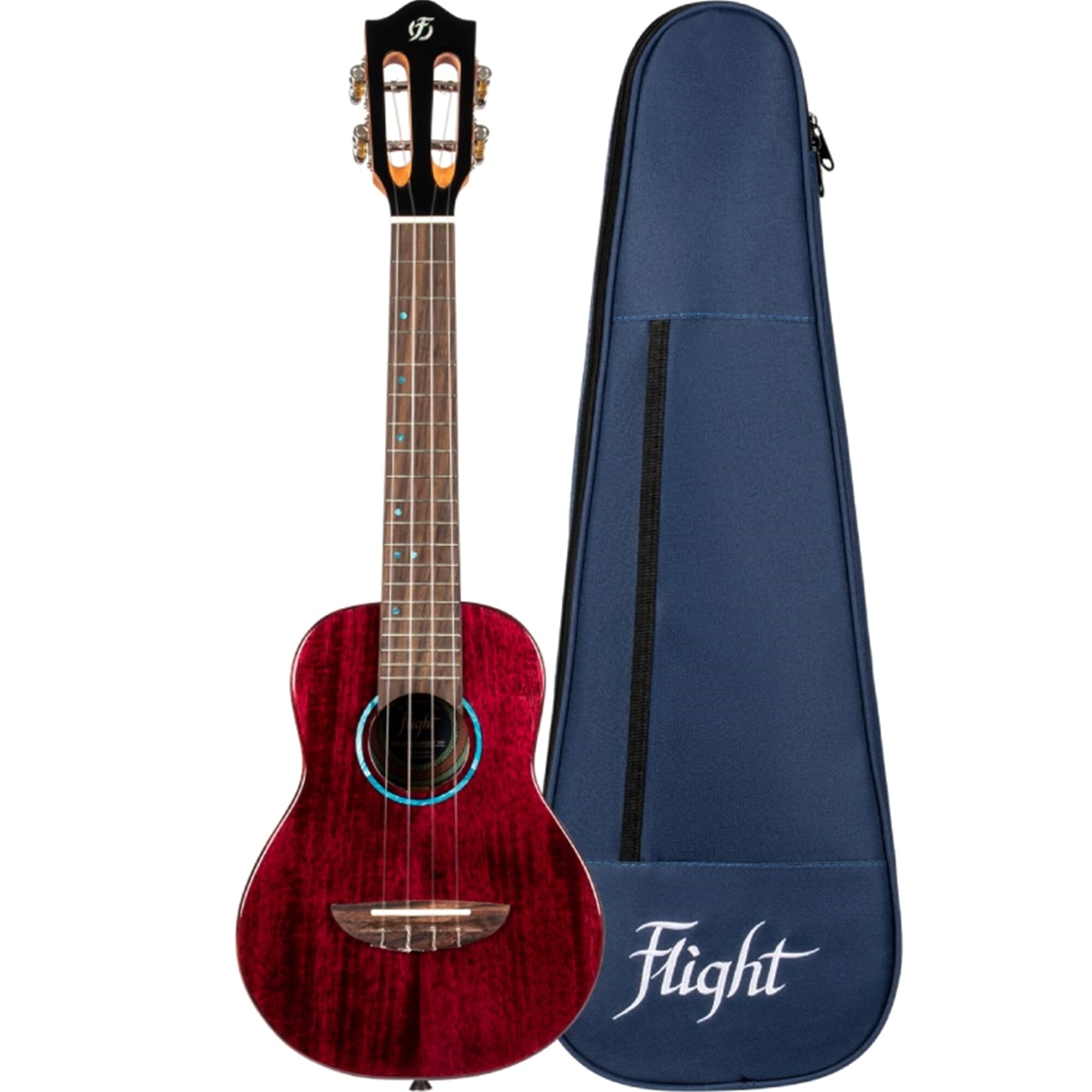 Flight Iris Tinta Concert Ukulele Trans
