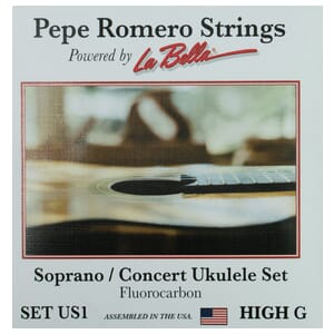 Romero Soprano/Concert High G Ukulele Set