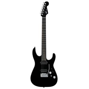 Charvel Pro-Mod Plus DK24 HH 2PT EB, Ebony Fingerboard - Raven Black