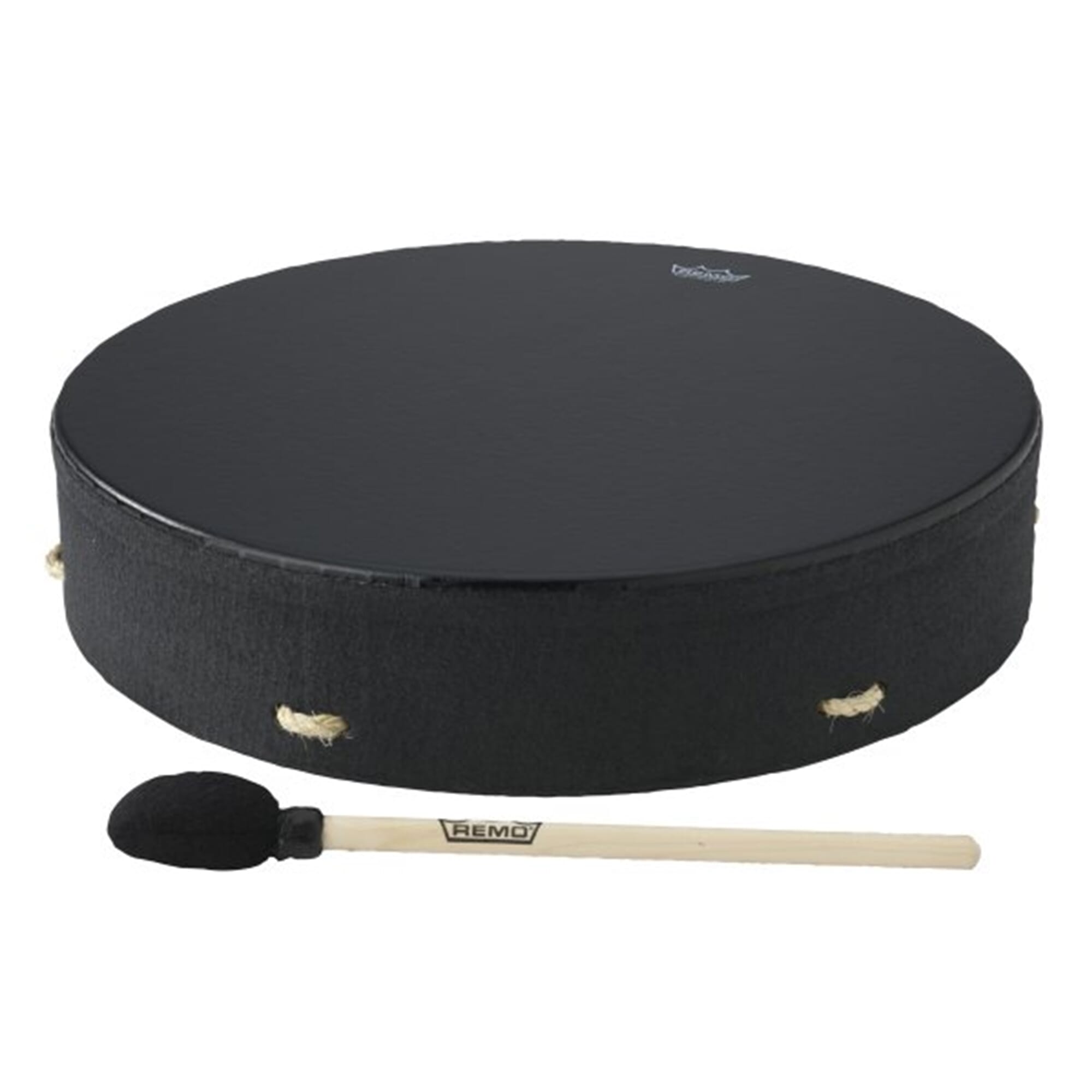 Remo 16" Bahia Buffalo Drum - Black Earth