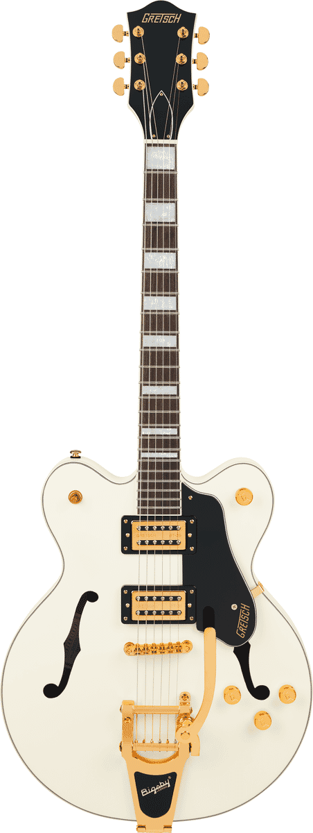 Gretsch G2622TG Streamliner™ Center Block Double-Cut with Bigsby® Limited Edition, Laurel Fingerboard, Broad’Tron™ BT-3S Pickups, Vintage White
