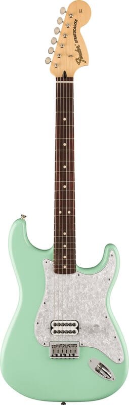 Fender Tom Delonge Stratocaster - Rosewood Fingerboard, Surf Green