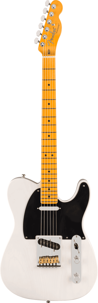 Fender American Ultra Luxe Vintage '50s Telecaster®, Maple Fingerboard, White Blonde