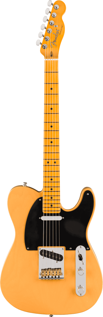 Fender American Ultra Luxe Vintage '50s Telecaster®, Maple Fingerboard, Butterscotch Blonde
