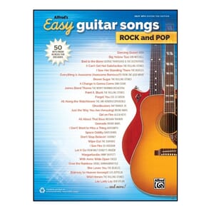 Alfred's Easy Guitar Songs Rock and Pop