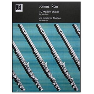 40 Modern Studies for Flute - James Rae