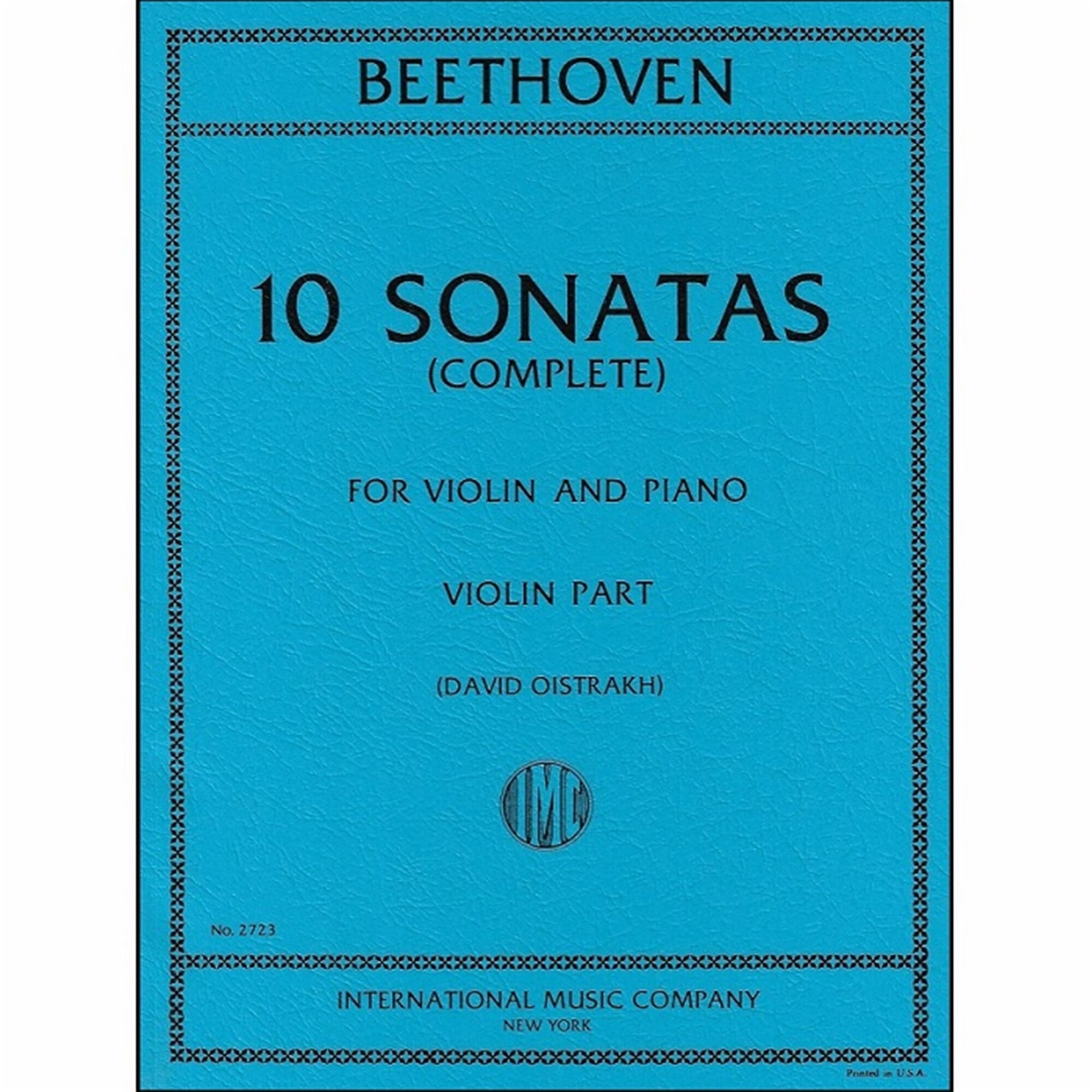 Ten Violin Sonatas - Beethoven