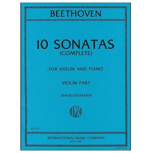 Ten Violin Sonatas - Beethoven