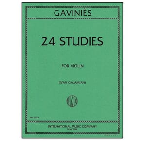 24 Studies for Violin - Gavinies/Galamian