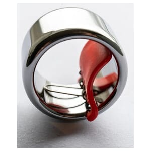 Black Mountain Tungsten Guitar Slide Ring - Medium