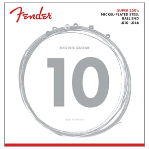 Fender Super 250 Electric Guitar Strings 010-046