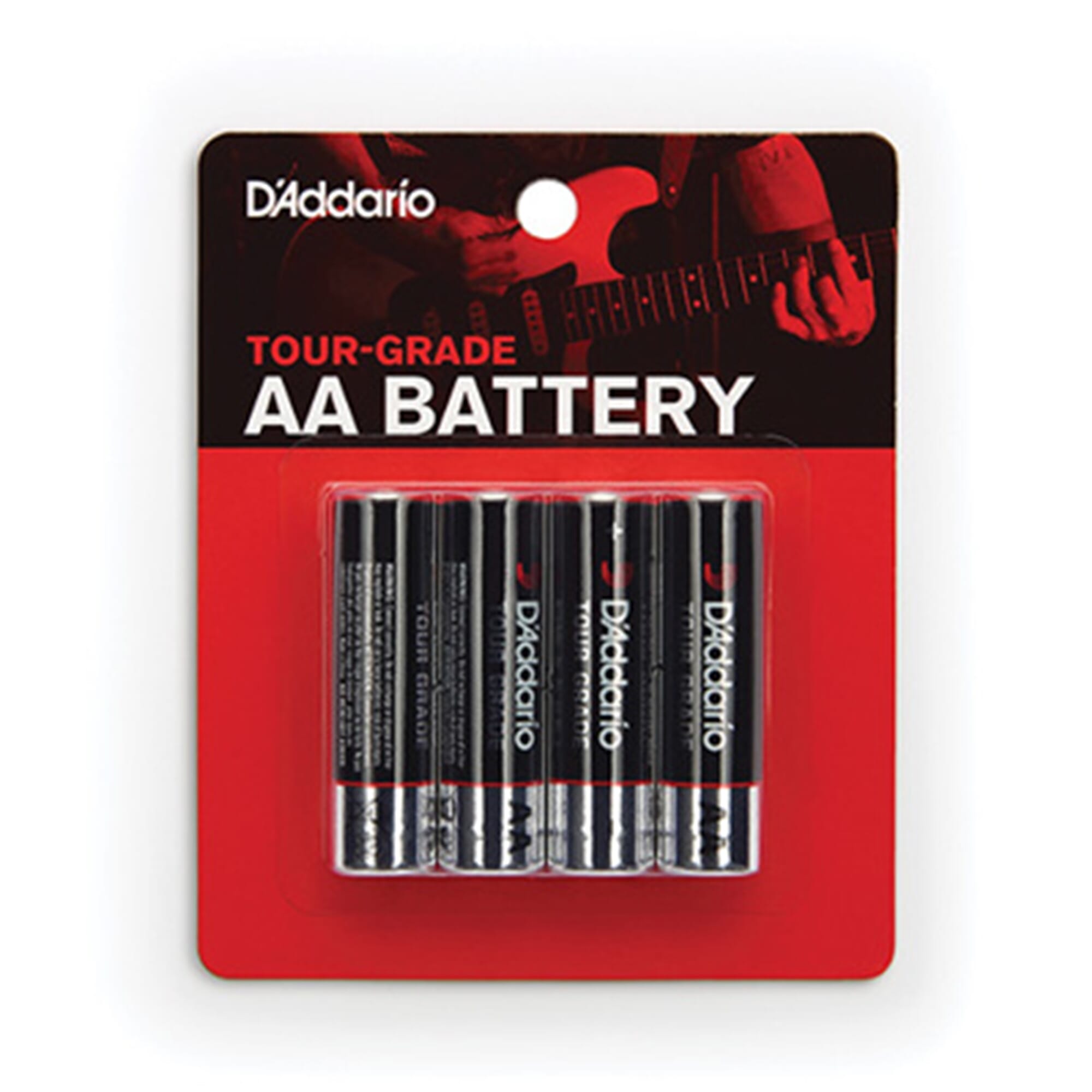 D'Addario AA Battery, 4-Pack