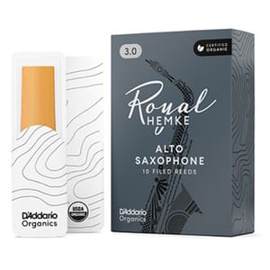 Hemke Alto Saxophone Reeds, Strength 3.0, 10 Pack