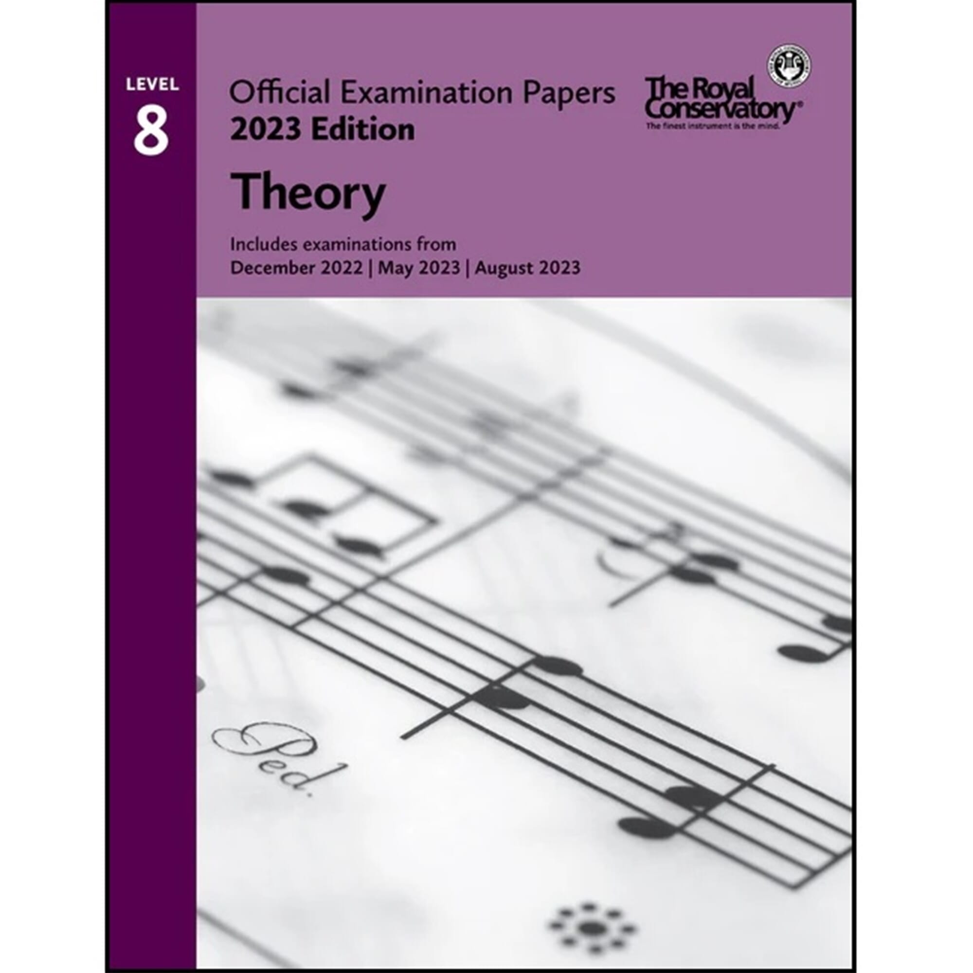 RCM 2023 Official Examination Papers - Level 8 Theory