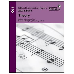 RCM 2023 Official Examination Papers - Level 8 Theory