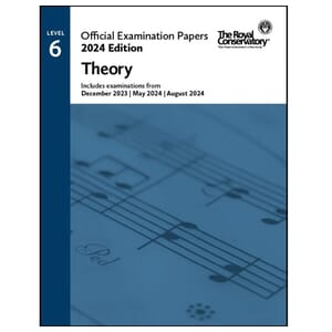 RCM 2024 Official Examination Papers - Level 6 Theory