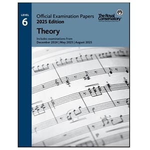 RCM 2025 Official Examination Papers - Level 6 Theory