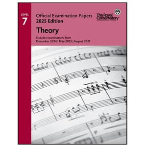 RCM 2025 Official Examination Papers - Level 7 Theory