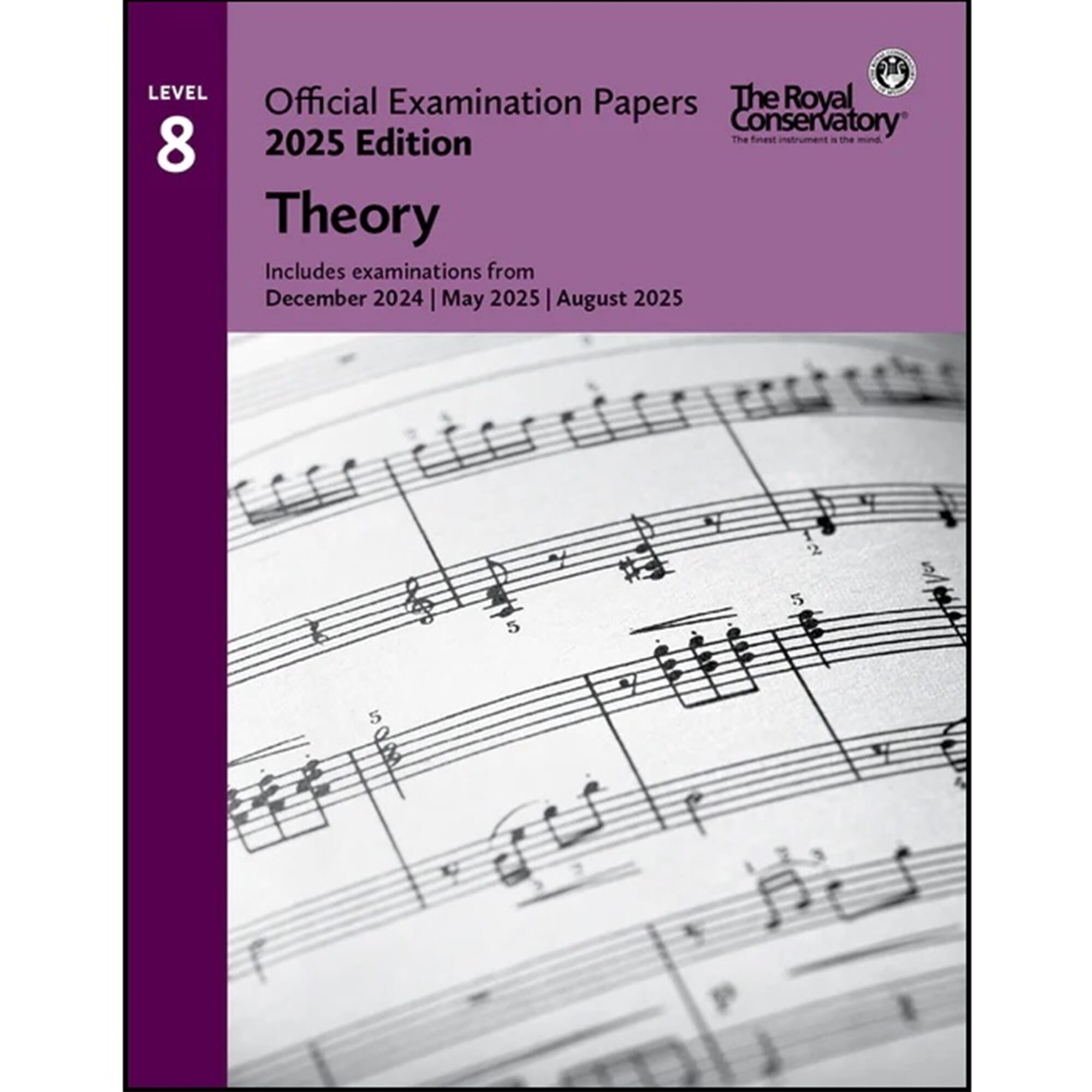 RCM 2025 Official Examination Papers - Level 8 Theory