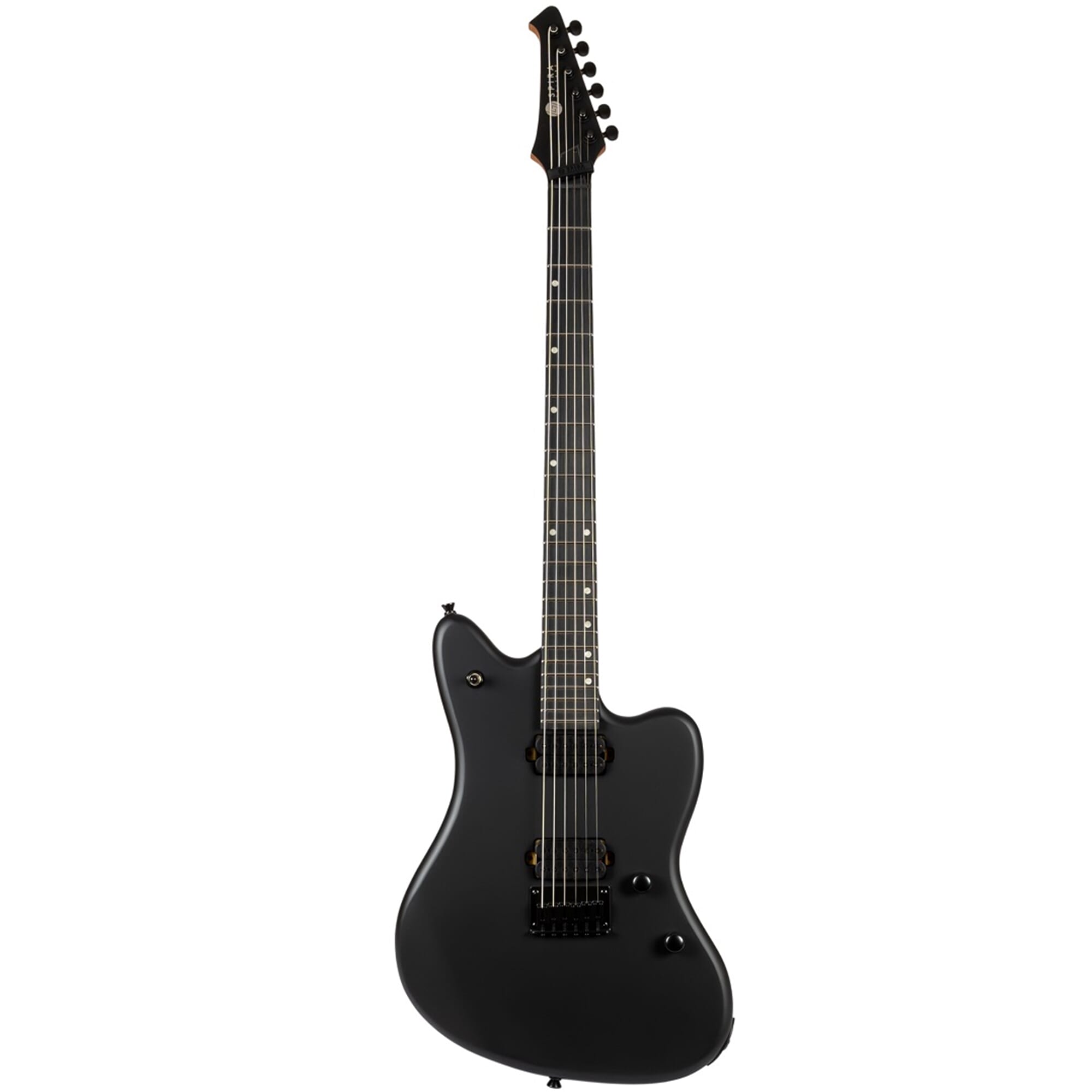 Spira J-400 MBK Baritone Electric Guitar - Black