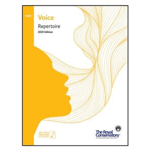RCM Voice Series 2025 - Preparatory Voice Repertoire